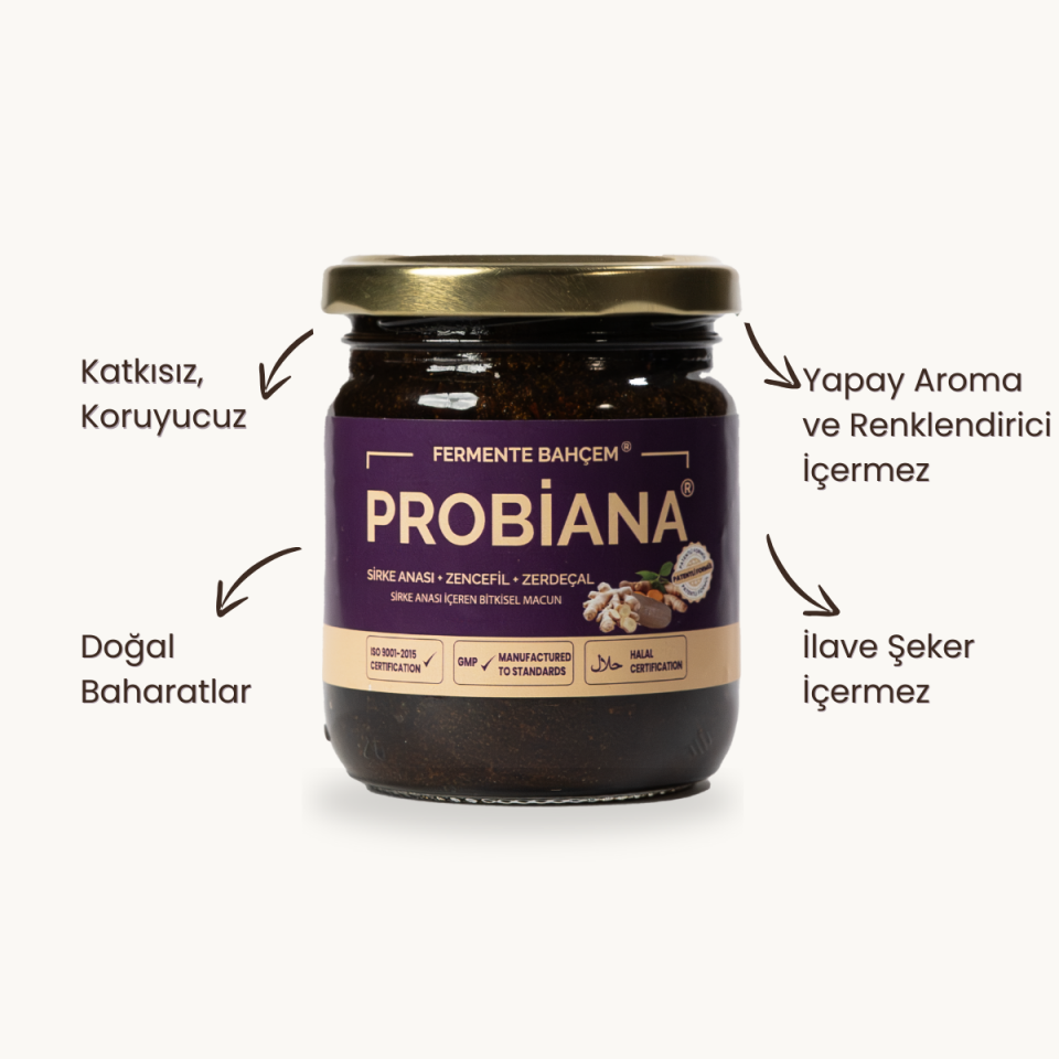 PROBİANA® - Sirke Anası İçeren Bitkisel Macun