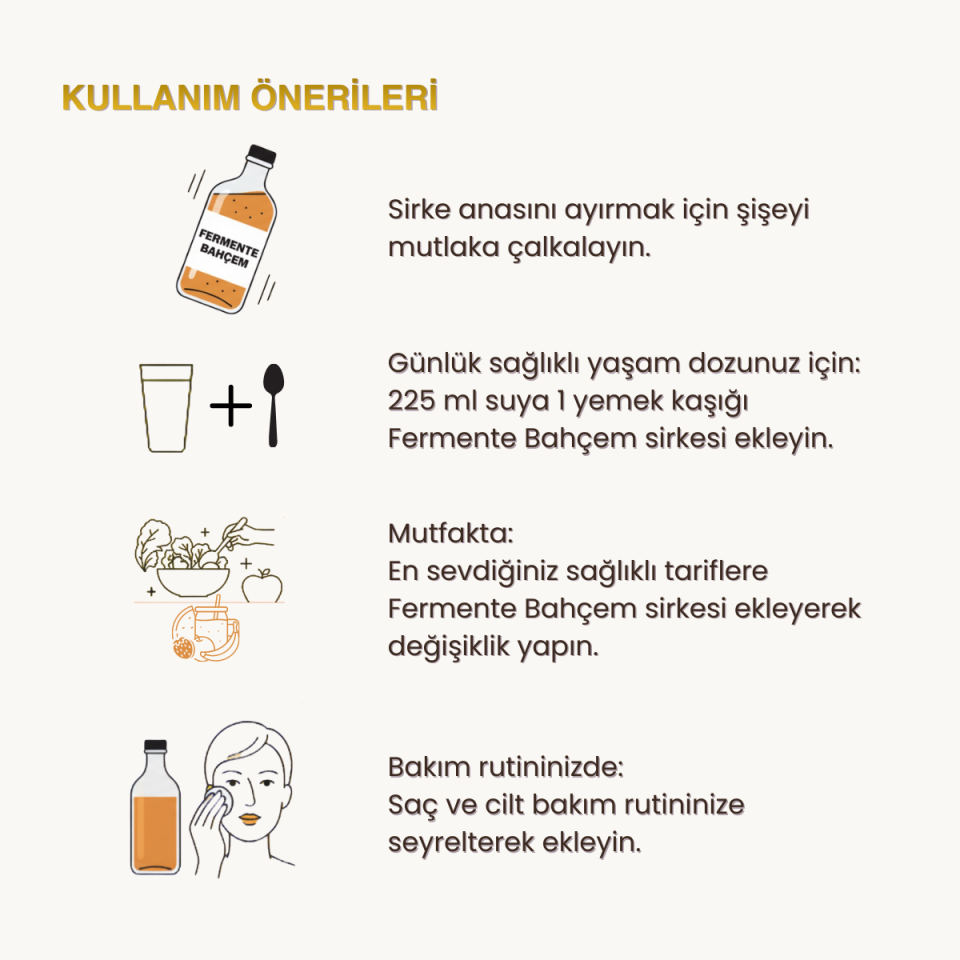Doğal Bal Sirkesi 500 ml (PESTİSİT ANALİZLİ)